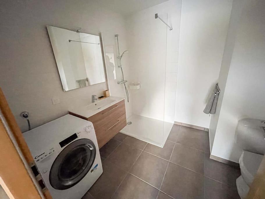 Dans Residence Neuve Le Snow Roc Sur Les Pistes, Grand Studio Cosy 5 Pers Avec Terrasse Panoramique, Sauna, Wifi Saint-Jean-dʼAulps エクステリア 写真