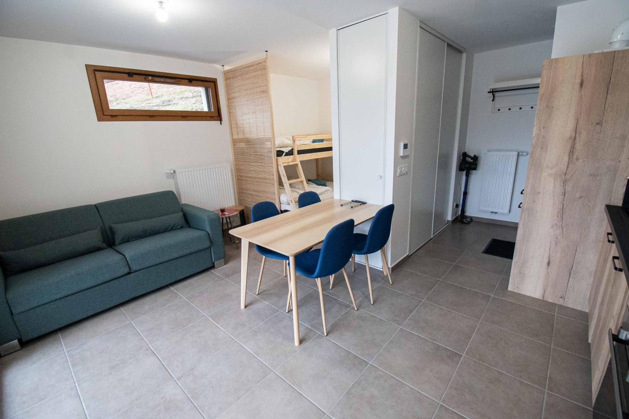 Dans Residence Neuve Le Snow Roc Sur Les Pistes, Grand Studio Cosy 5 Pers Avec Terrasse Panoramique, Sauna, Wifi Saint-Jean-dʼAulps エクステリア 写真