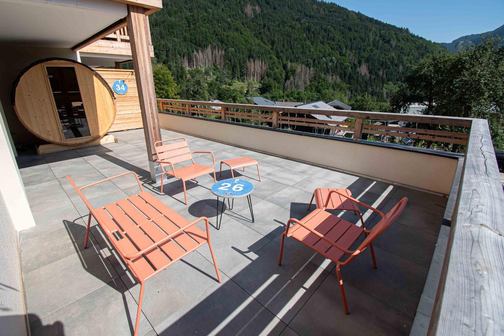 Dans Residence Neuve Le Snow Roc Sur Les Pistes, Grand Studio Cosy 5 Pers Avec Terrasse Panoramique, Sauna, Wifi Saint-Jean-dʼAulps エクステリア 写真