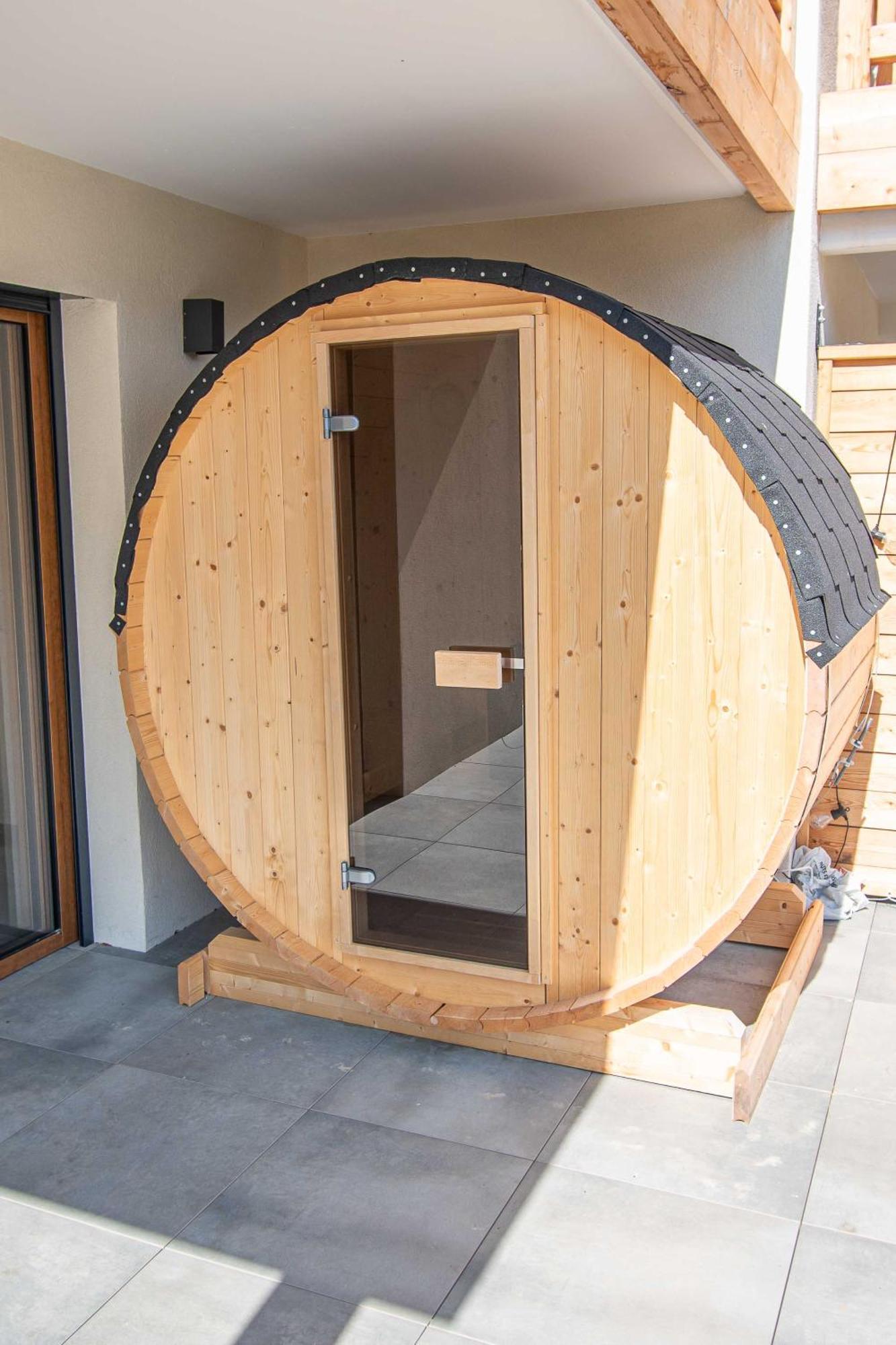 Dans Residence Neuve Le Snow Roc Sur Les Pistes, Grand Studio Cosy 5 Pers Avec Terrasse Panoramique, Sauna, Wifi Saint-Jean-dʼAulps エクステリア 写真
